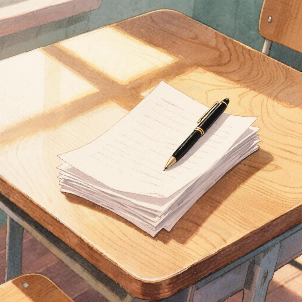 A student preparing to study Spanish grammar