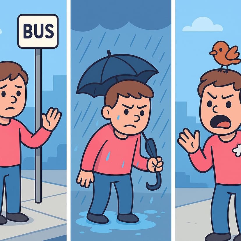 Illustration of Spanish idiom La gota que rebalsó el vaso