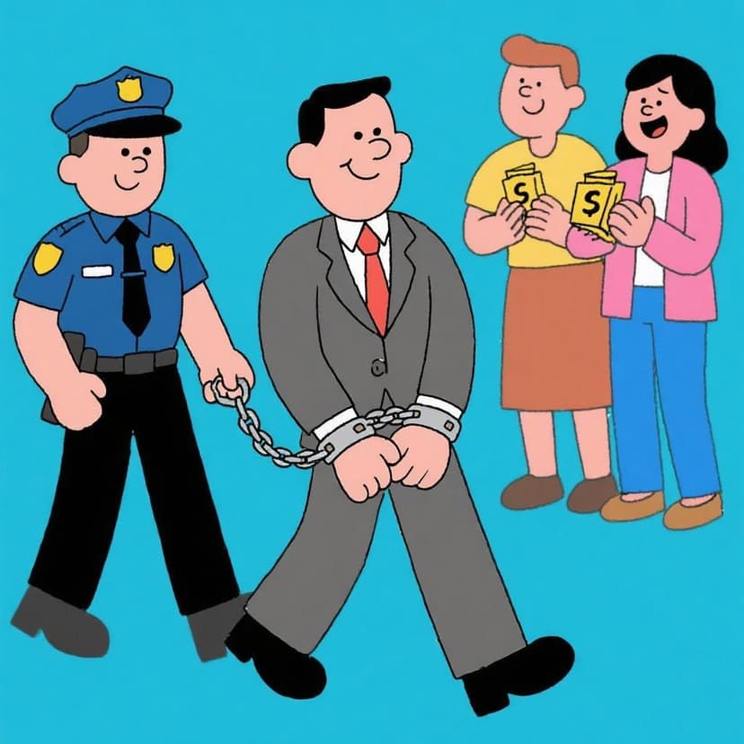 Illustration of Spanish idiom A cada cerdo le llega su San Martín