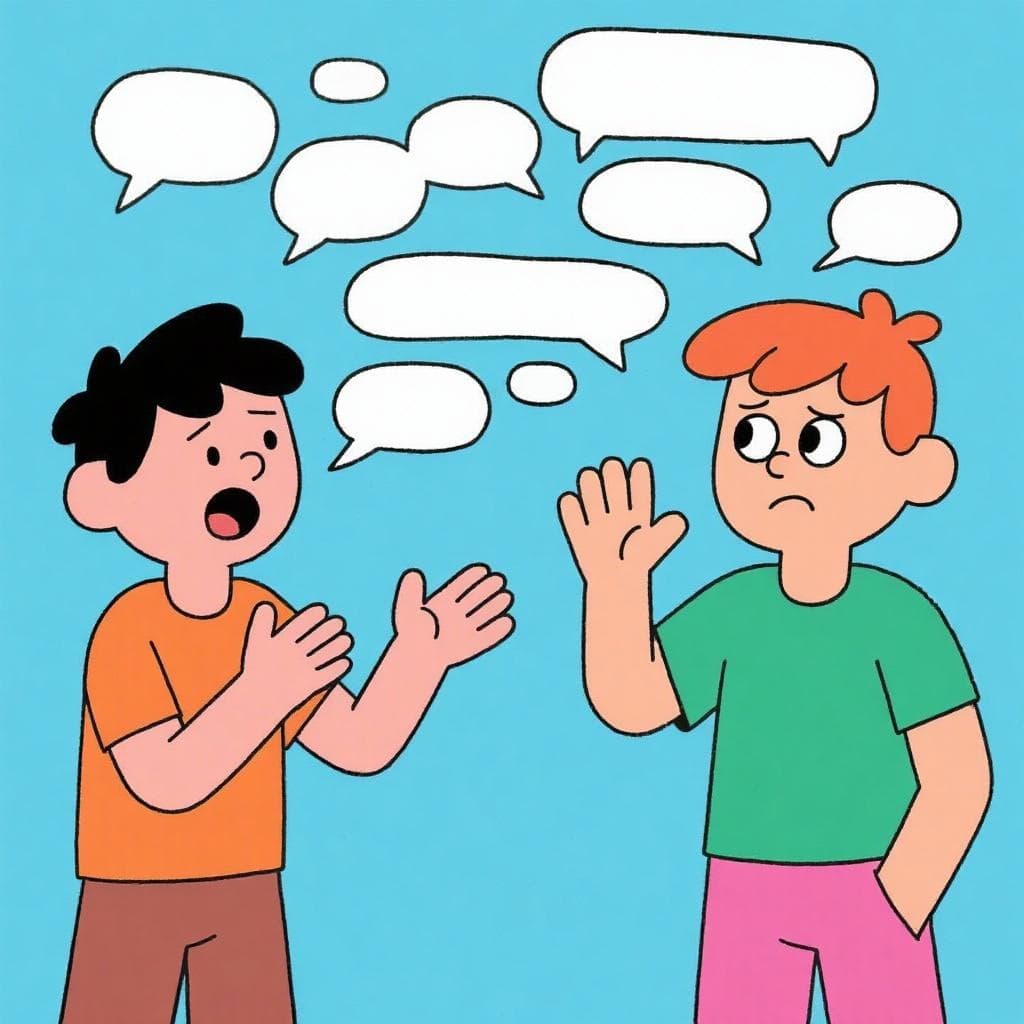 The actual meaning of 'ya chole', showing someone looking fed up with a conversation.