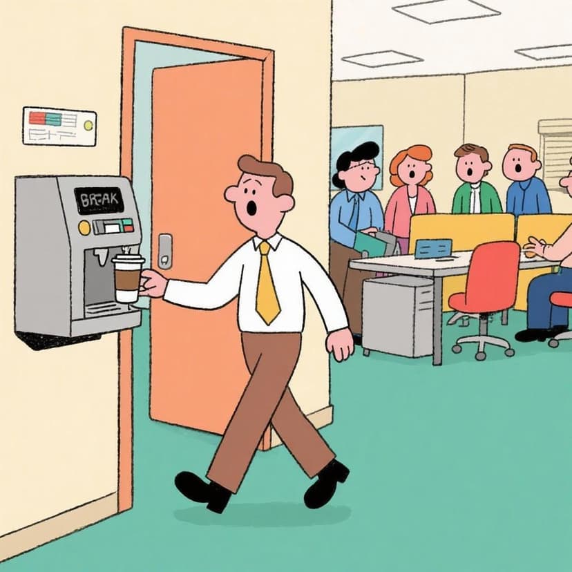 Illustration of Spanish idiom Como Pedro por su casa