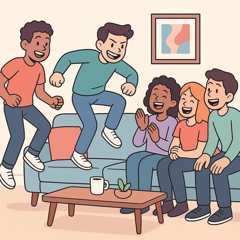 Illustration of Spanish idiom El que se fue a Sevilla perdiΓ³ su silla