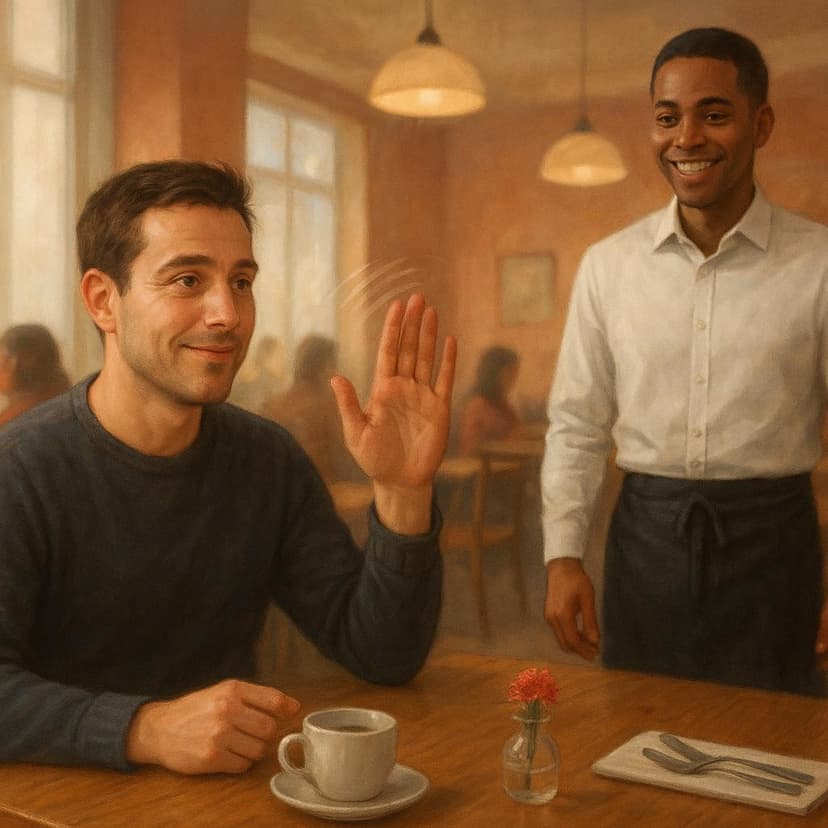 Illustration for The bill, please