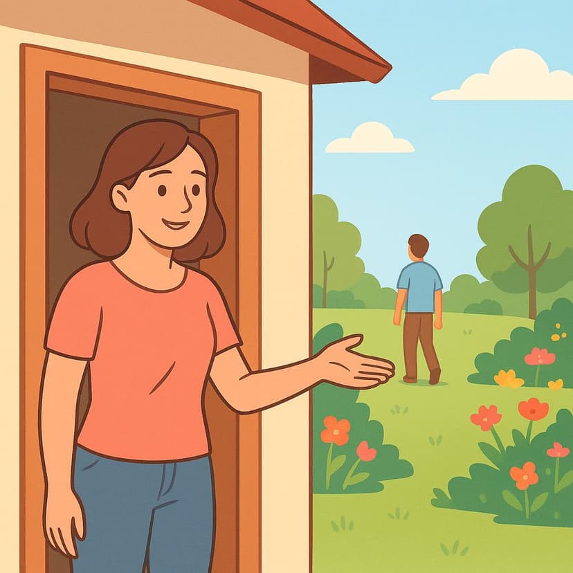 Illustration for Come here