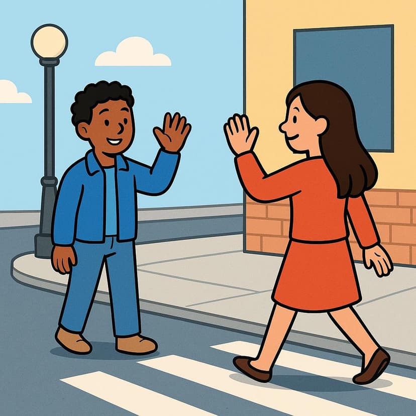 Illustration for See you later