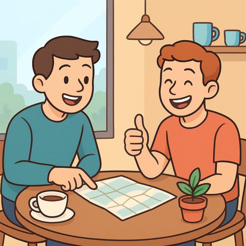 Illustration for That sounds good