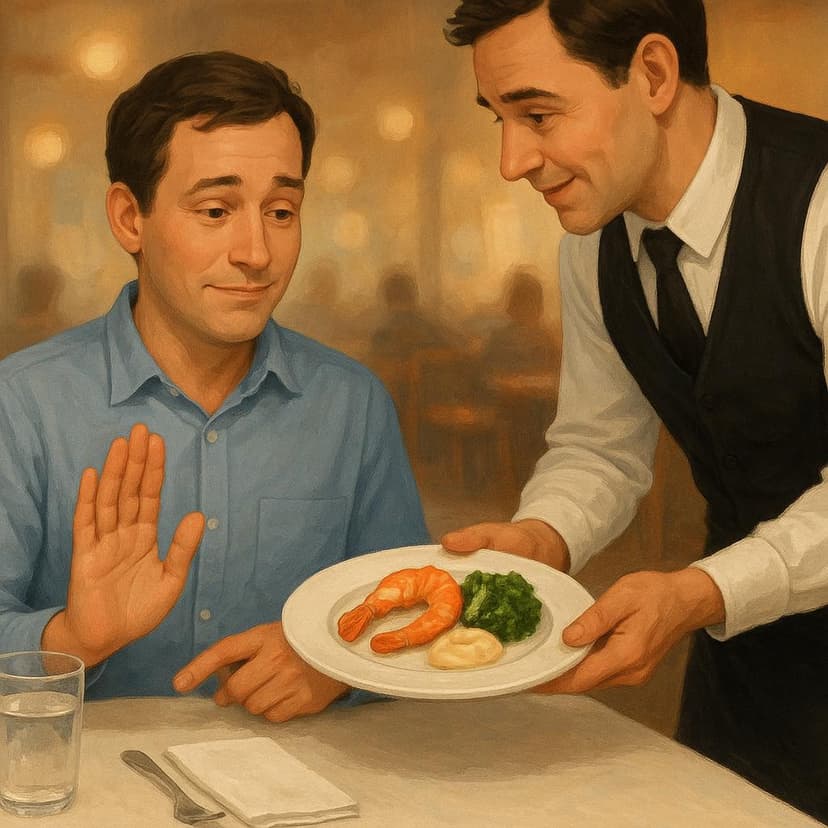 Illustration for I am allergic to...