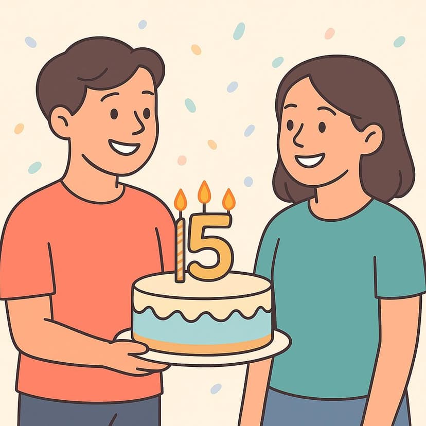 Illustration for I am X years old