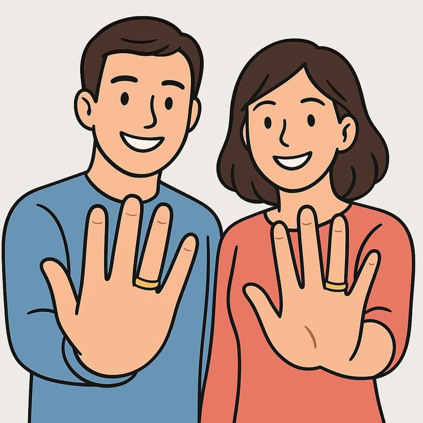 Illustration for I am married