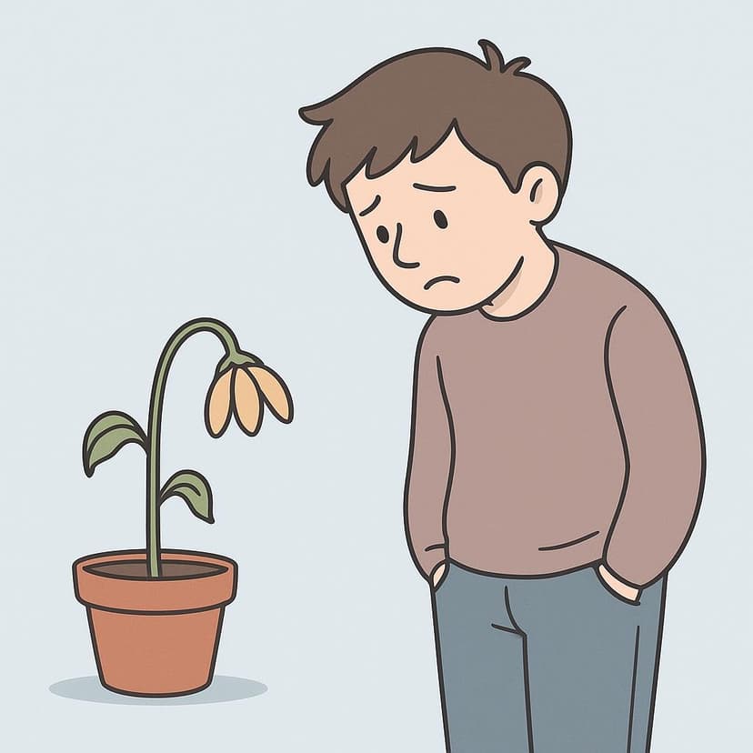 Illustration for I'm disappointed