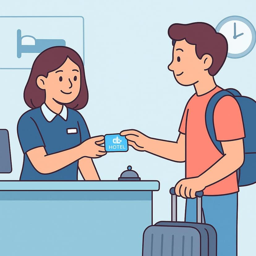 Illustration for a single room