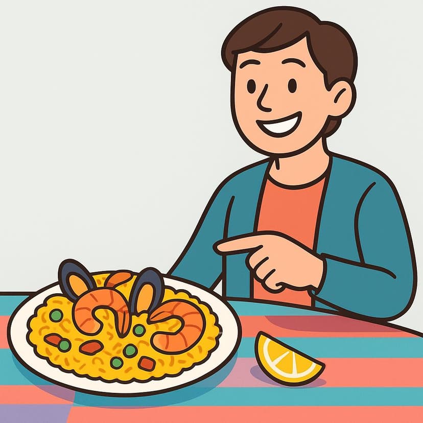 Illustration for My favorite food is...