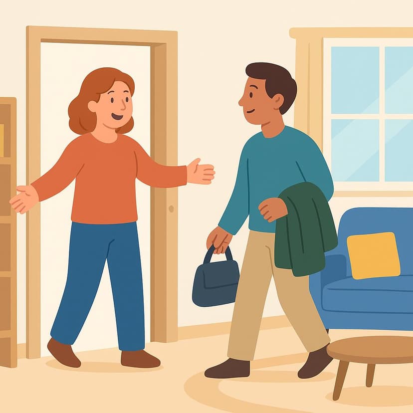 Illustration for Feel at home