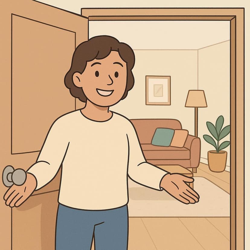 Illustration for Make yourself at home