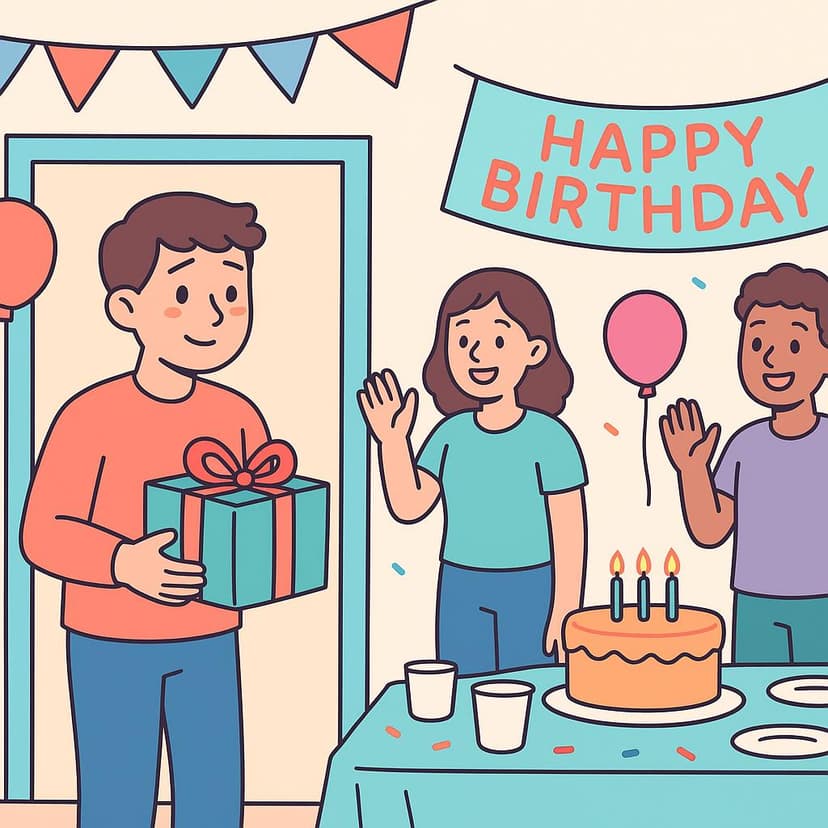 Illustration for better late than never