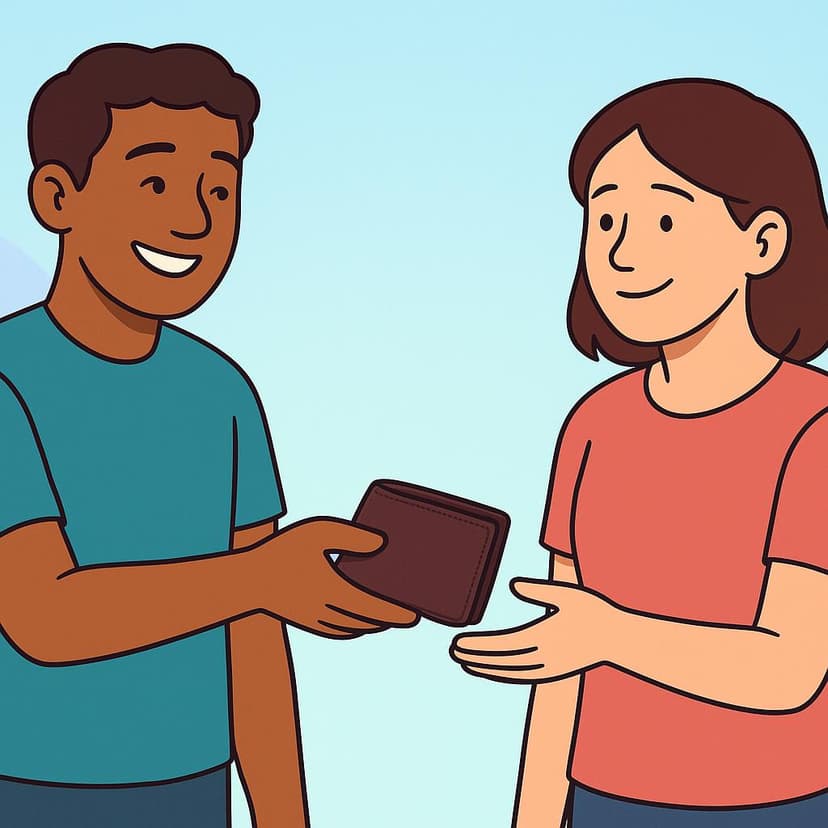 Illustration for With pleasure