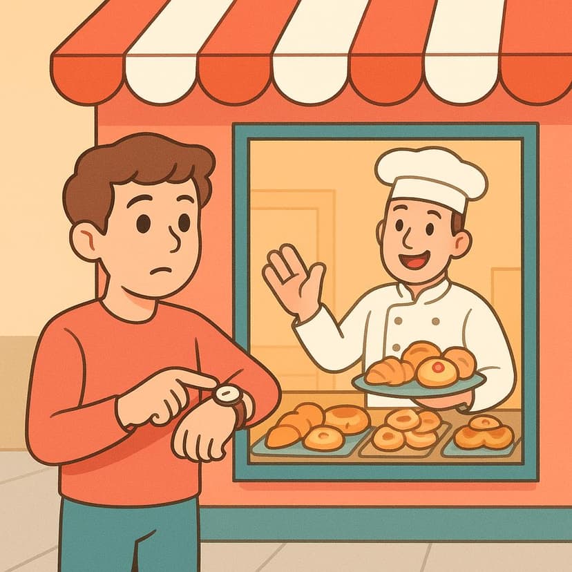 Illustration for What time do you open?