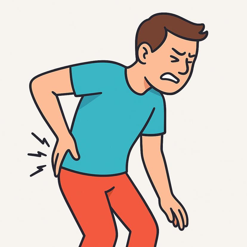 My back hurts