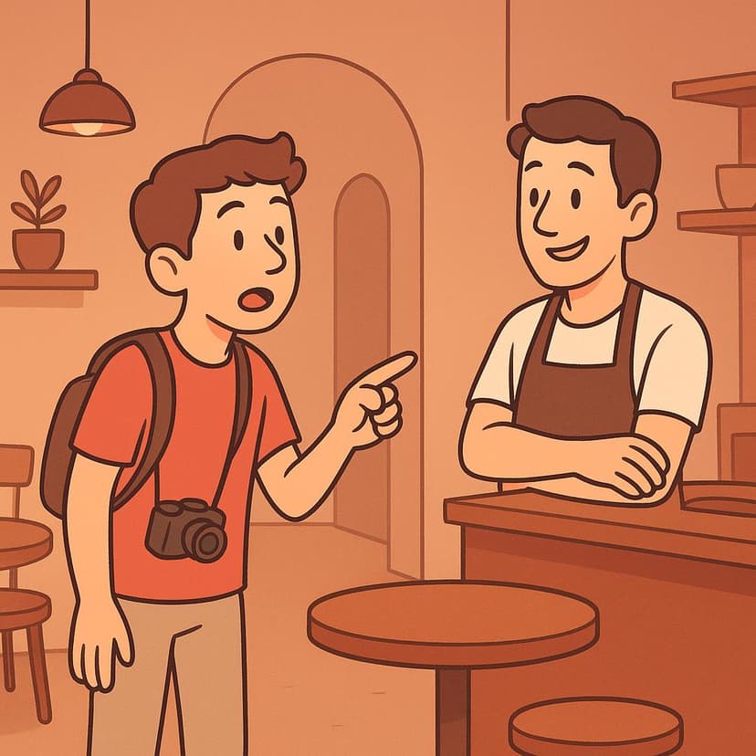 トイレはどこですか?