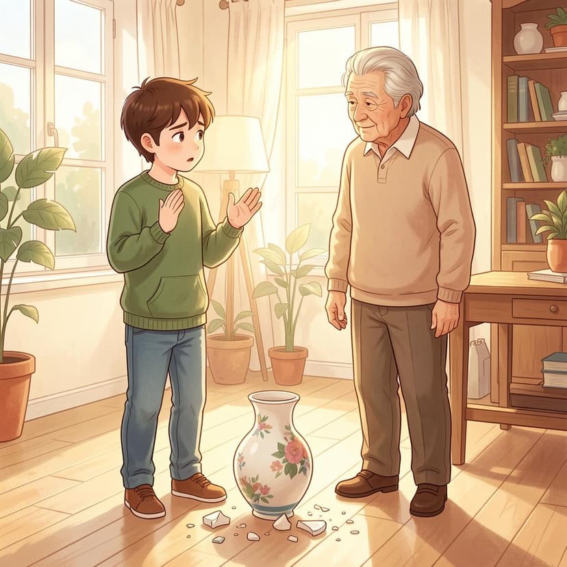 Illustration for It's my fault