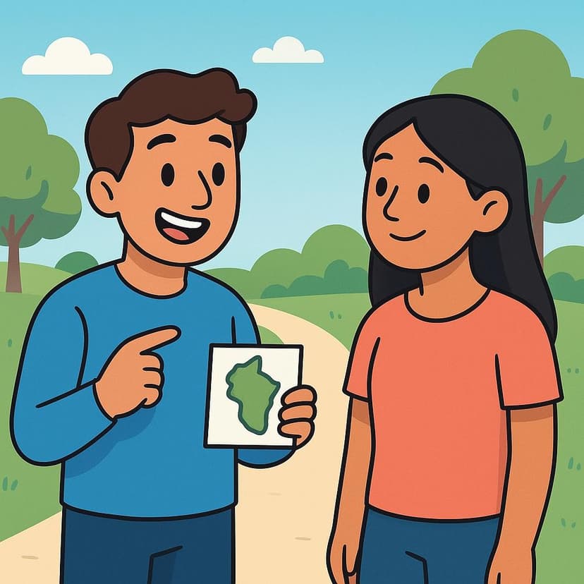 Illustration for Where are you from?