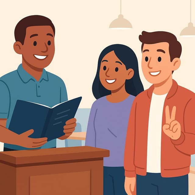 A table for two, please.