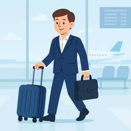 I am on a business trip