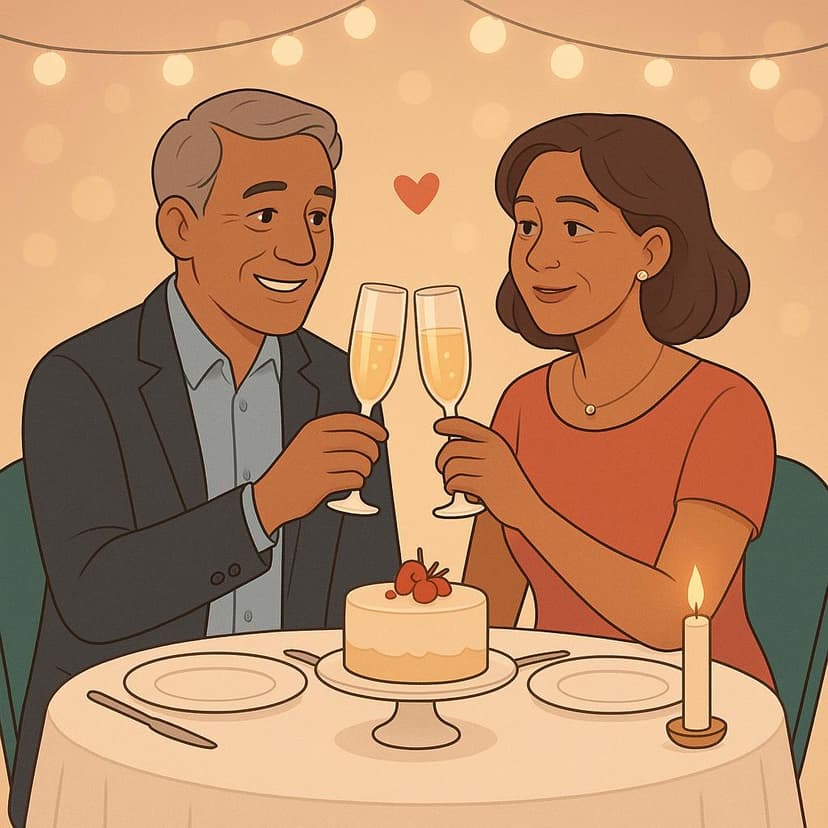 Illustration for Happy Anniversary