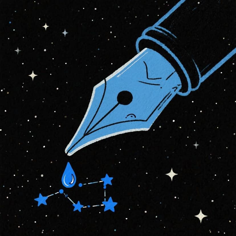 Illustration for quote: Puedo escribir los versos más tristes esta noche.