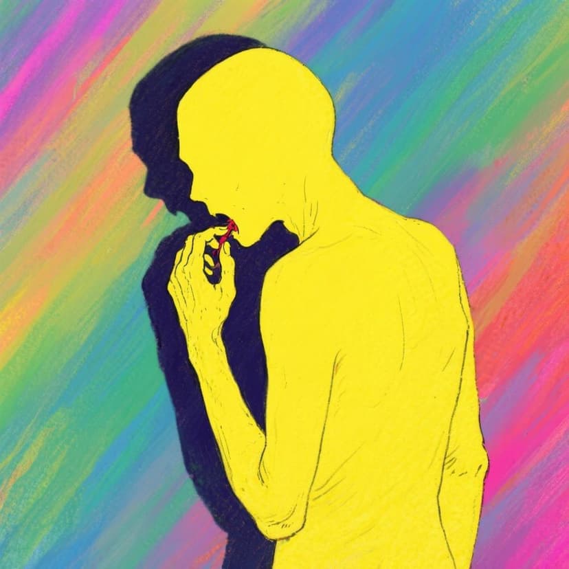 Illustration for quote: La envidia va tan flaca y amarilla porque muerde y no come.