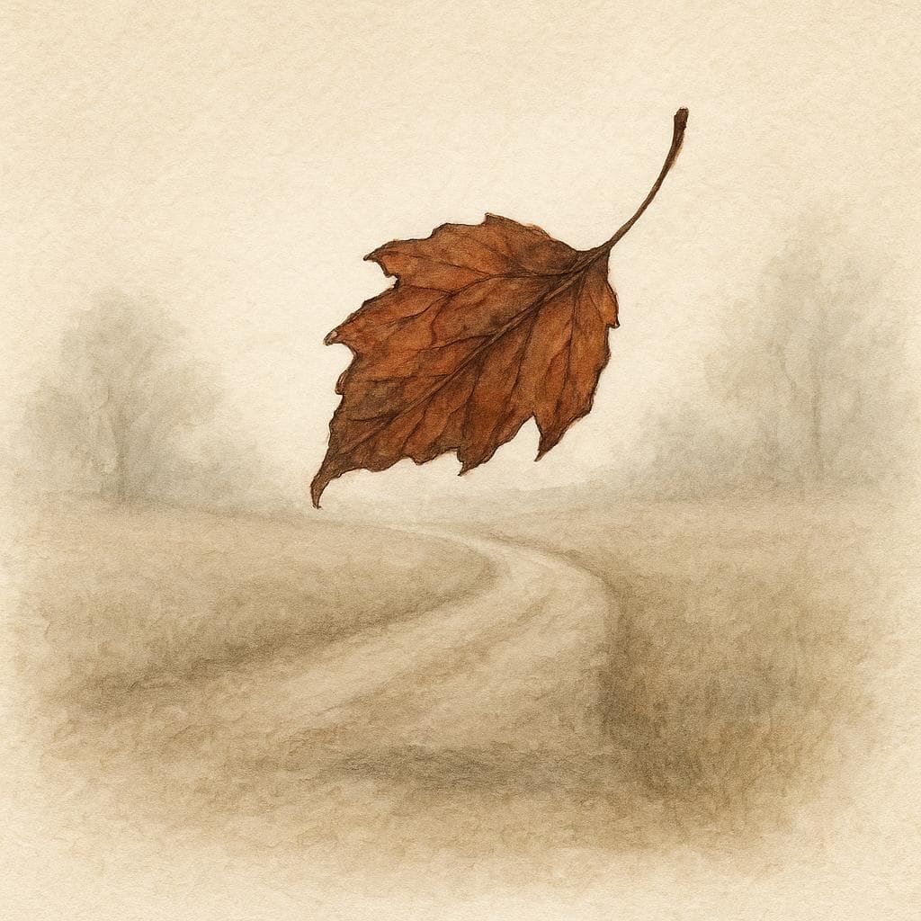 An illustration symbolizing an inevitable day of reckoning, tied to the changing seasons.