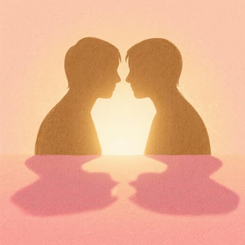 Illustration for quote: Te quiero no por quien eres, sino por quien soy cuando estoy contigo.