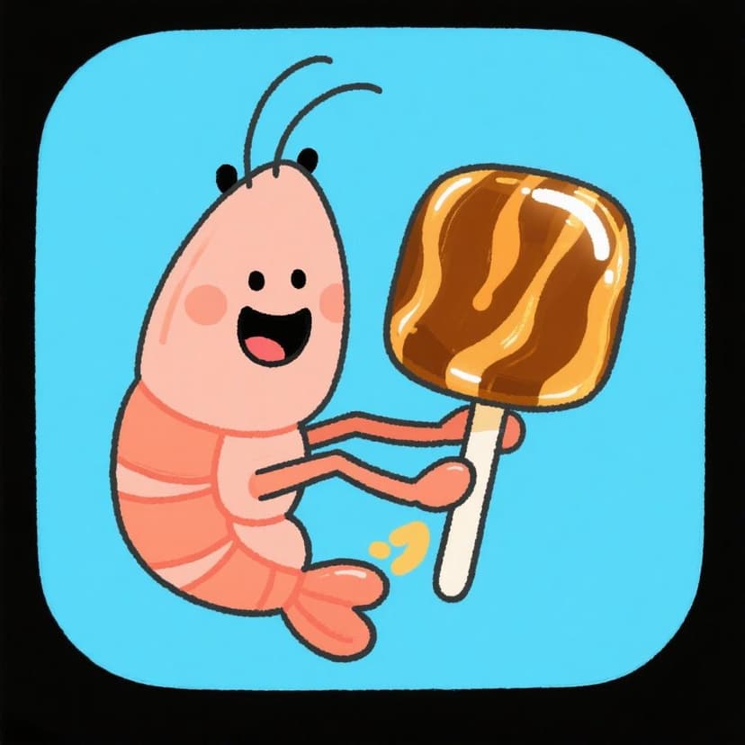 Camarón, caramelo, camarón.