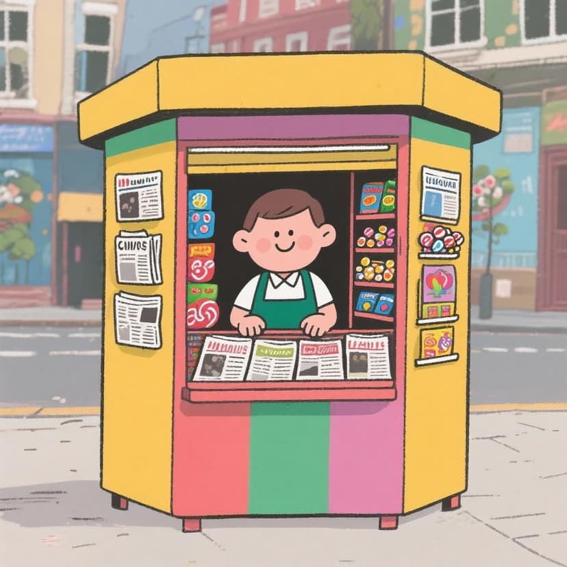 Kiosco, kiosquero, quédate quieto.