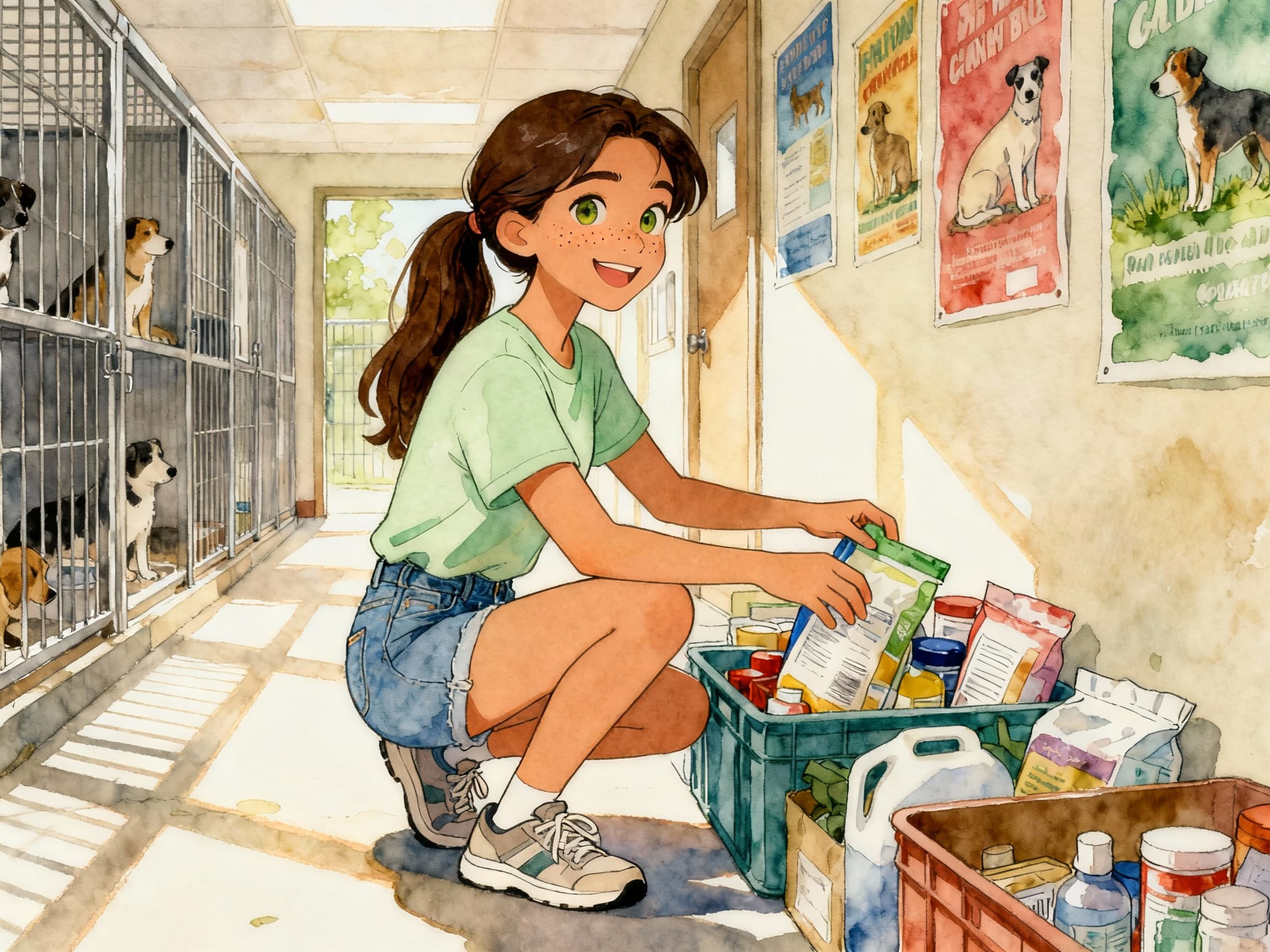 Cover for Un Día de Voluntariado en el Refugio de Animales