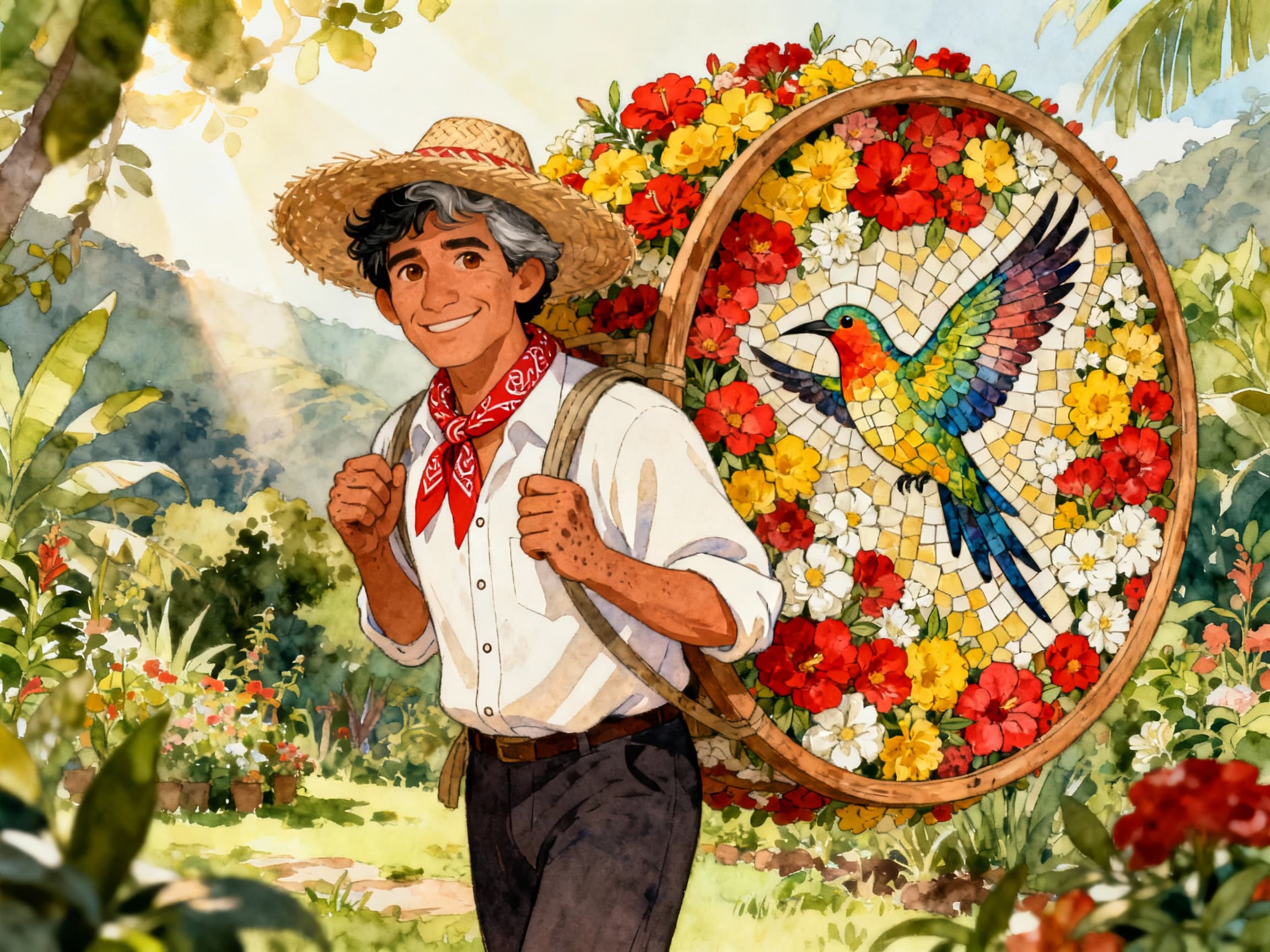 Cover for Un día en la vida de un silletero: ¿cómo se prepara un jardín entero para un desfile en Medellín?