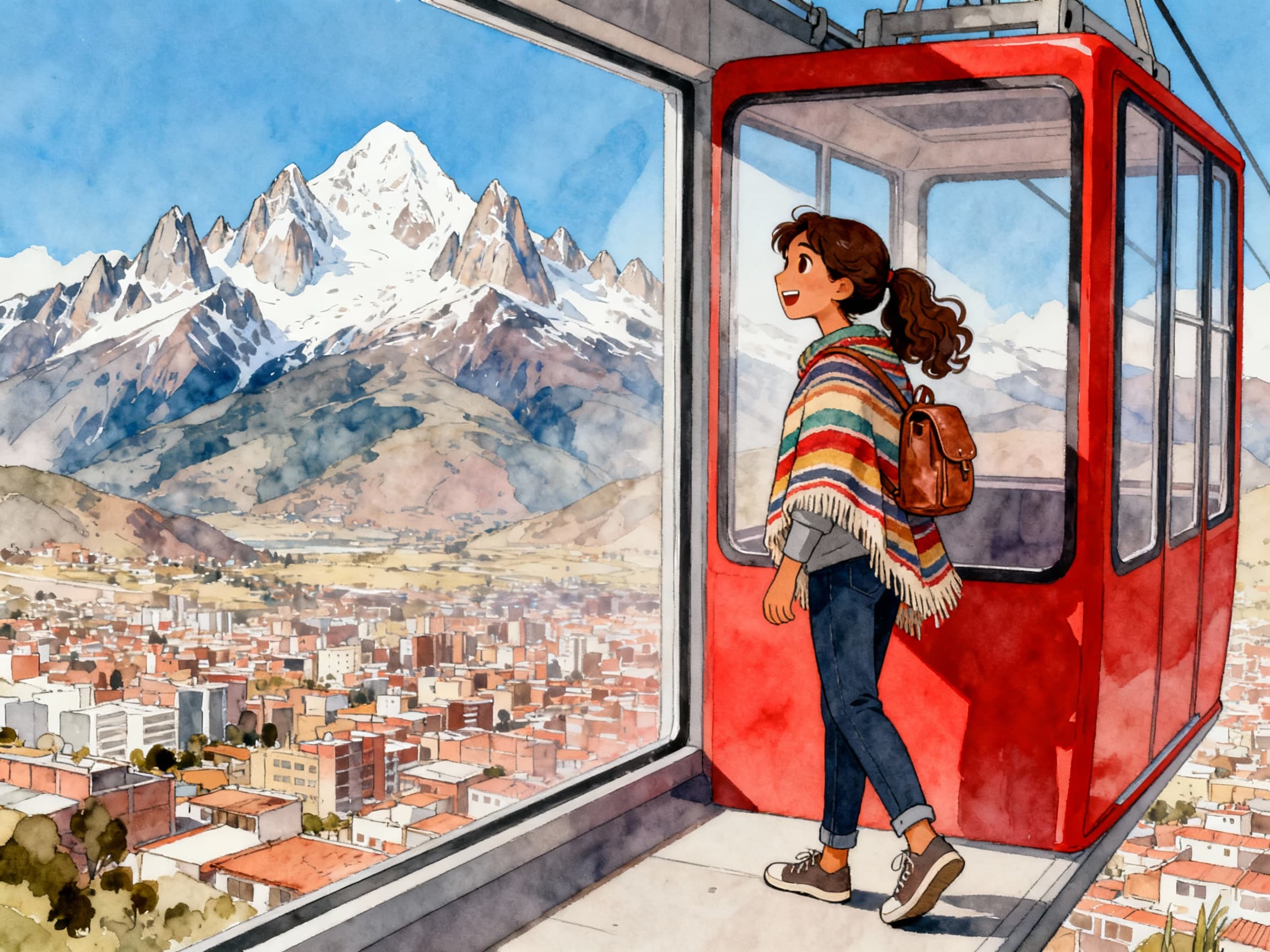 Cover for Un viaje en el Teleférico de La Paz: ¿Cómo es una ciudad en las nubes?