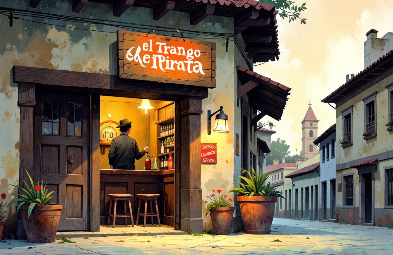 Cover for ¿Por qué el fantasma de un pirata protege la receta secreta del pisco sour en un bar de Lima?