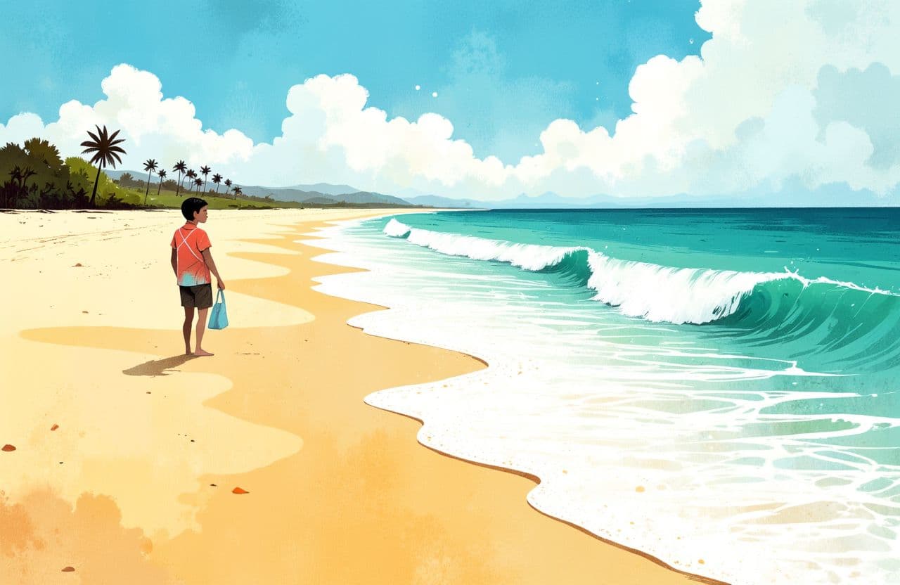 Cover for ¿Quién le enseñó a surfear a las alpacas? Una mañana extraña en la playa de Máncora