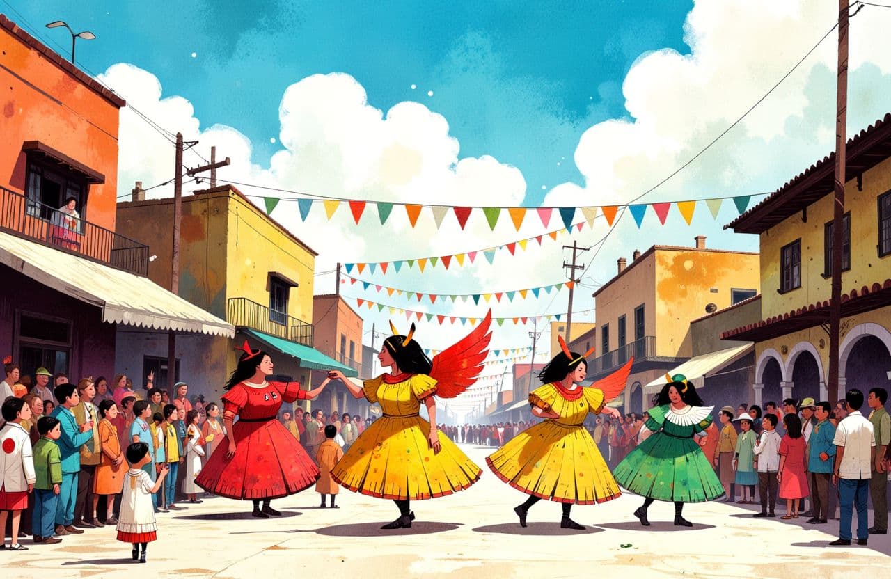 Cover for ¿Quién se robó los colores del carnaval de Oruro?
