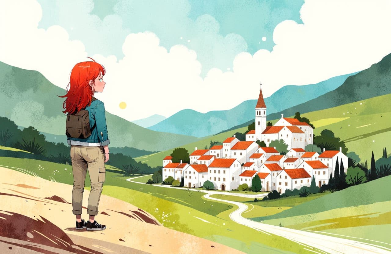 Cover for Un Café con vistas: La vida en los Pueblos Blancos de Andalucía