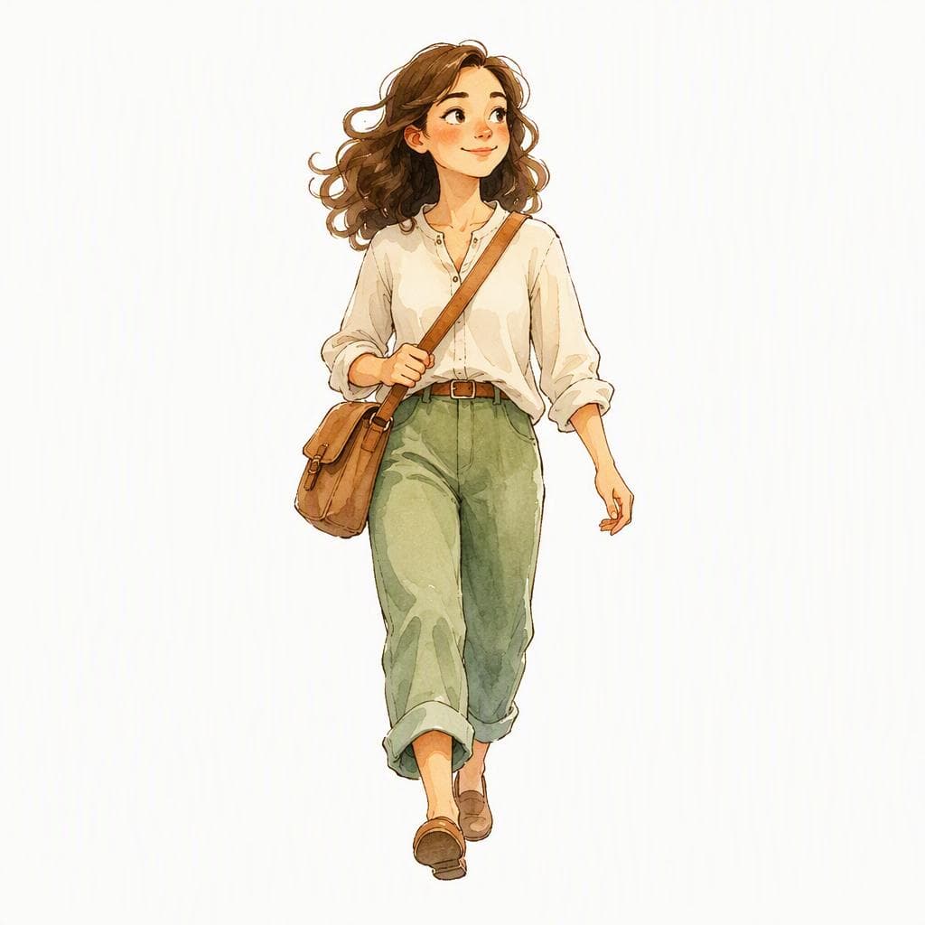 Illustration for 가다
