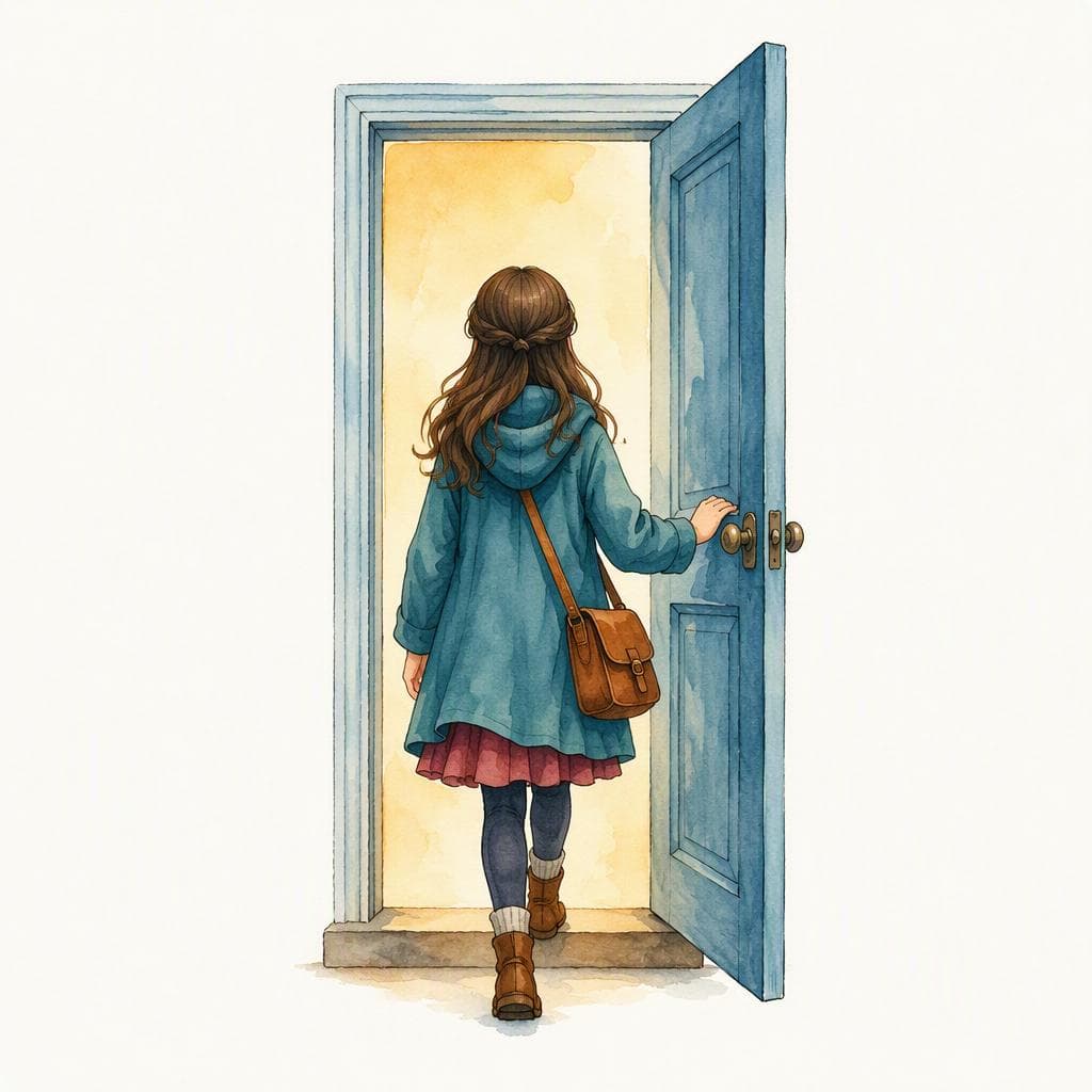Illustration for 오다