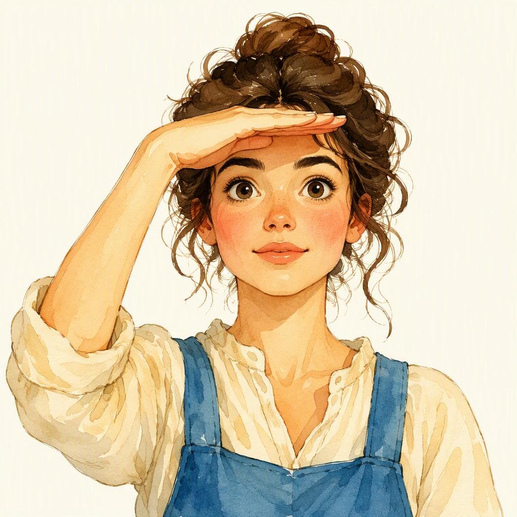 Illustration for 보다